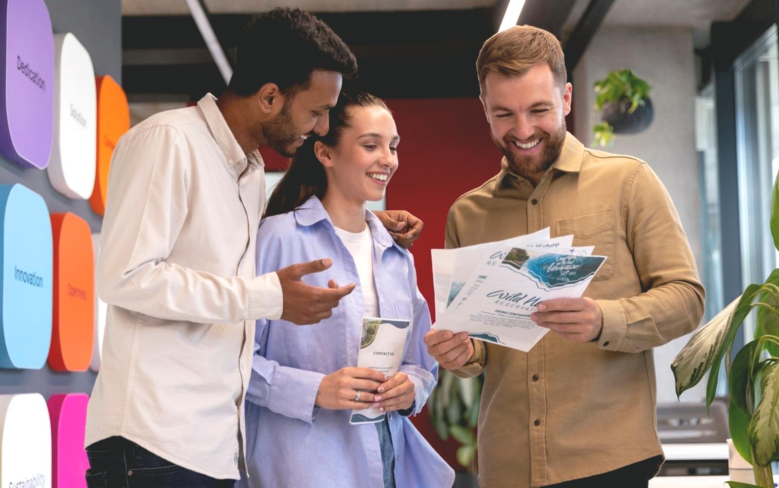 Students working through real budget scenarios in interactive learning environment